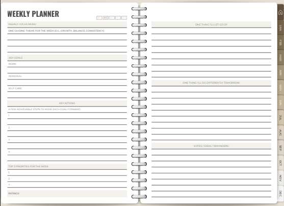 Budget Planner 2026 + FREE Bonus Q4 2025