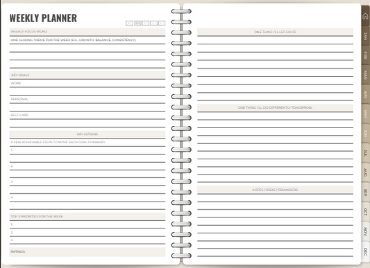 Budget Planner 2026 + FREE Bonus Q4 2025