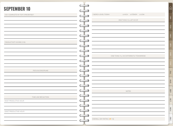 Budget Planner 2026 + FREE Bonus Q4 2025